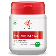 Vitamin K2 + D3, 60 kapsul